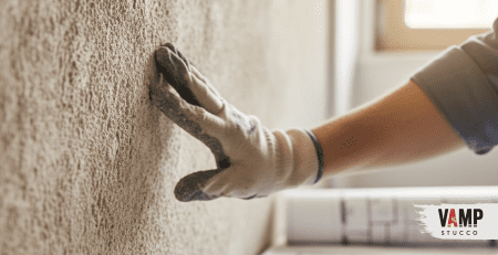 Denver stucco contractor installing EIFS drainage system on commercial building in compliance with ASTM C1063 standards