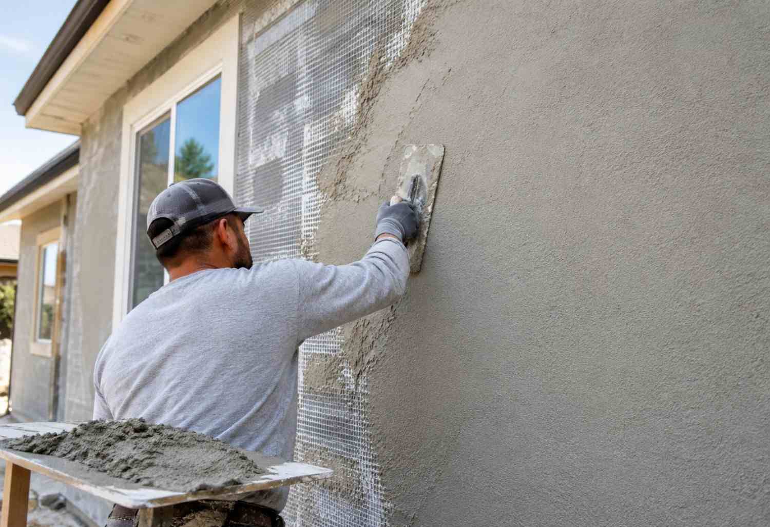 Stucco Installation in Denver, CO. VAMP Stucco